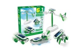 Kit Experimentos Solar 6 Em 1 - Com Inmetro - Benser